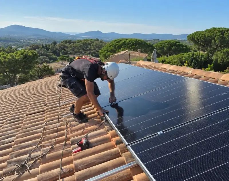 Installateur panneaux solaires Villeneuve-lès-Montréal — pose photovoltaïque sur toiture
